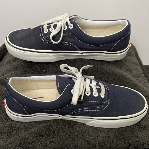 Vans Navy Blue Lace-Ups - M9.5 W11 - Picture 4 of 7